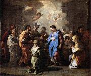 Luca Giordano Marriage of the Virgin oil